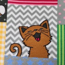 Angelina Gyerekszőnyeg állatos 200 x 200 cm rózsaszín