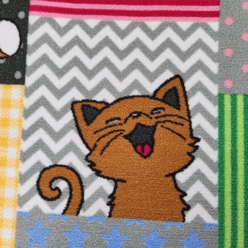 Angelina Gyerekszőnyeg állatos 200 x 200 cm rózsaszín