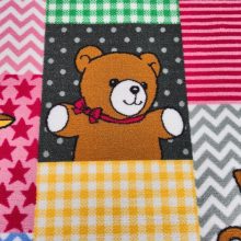 Angelina Gyerekszőnyeg állatos 200 x 200 cm rózsaszín