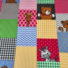 Angelina Gyerekszőnyeg állatos 200 x 200 cm rózsaszín