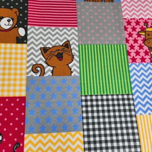 Angelina Gyerekszőnyeg állatos 200 x 200 cm rózsaszín