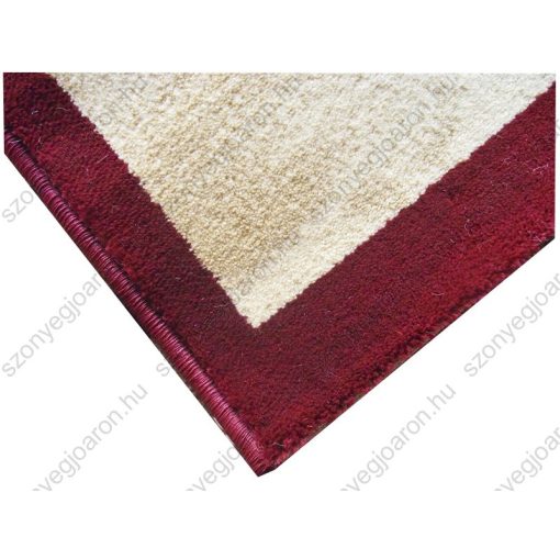 Öpusz Vastag szőnyeg bézs-bordó 125x200
