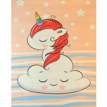 Gombóc Gyerekszőnyeg egyszarvú 133 x 180 cm