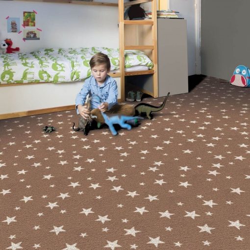 Fantasy gyerek szőnyeg padlószőnyeg csillagos 4 m széles
