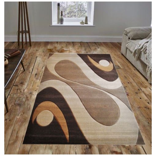 Simfónia Bézs Barna szőnyeg 80x150cm