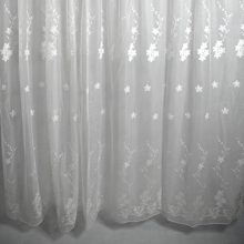 Rodelinda Fehér mintás Organza Függöny 250 x 300 cm