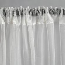 Rodelinda Fehér mintás Organza Függöny 250 x 300 cm
