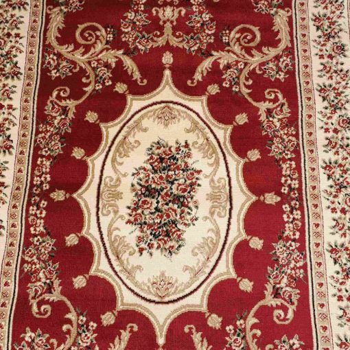 Feliciti Nagyméretű Klasszikus Szőnyeg Bordó Bézs 200 x 300 cm