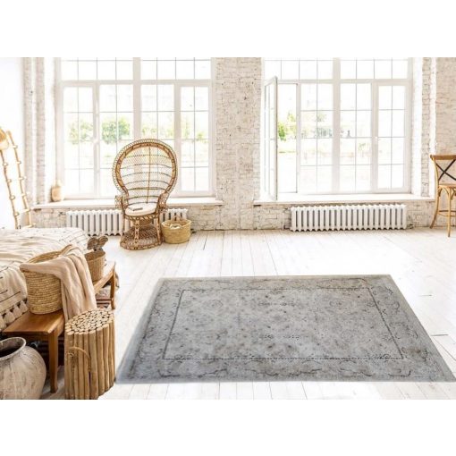 Flóris klasszikus szőnyeg 80 x 150 cm szürke bézs