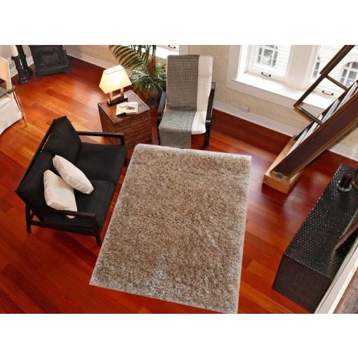 Frankford világosbarna shaggy szőnyeg 80 x 150 cm