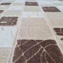 Grohar kockás szőnyeg 150x233 cm bézs barna