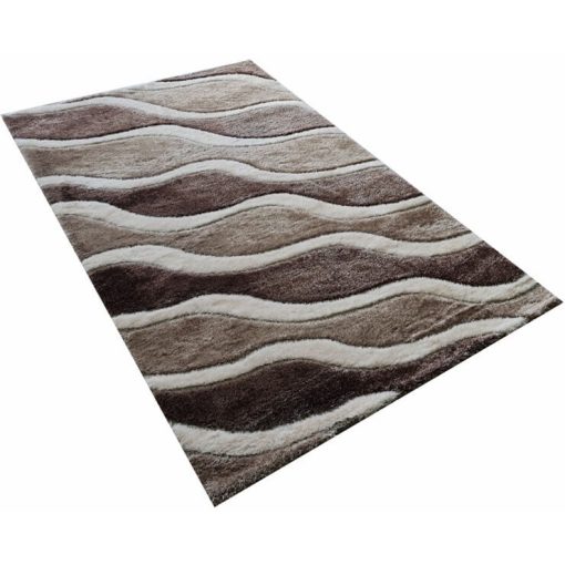 Hardin prémium shaggy szőnyeg 80 x 150 cm barna bézs