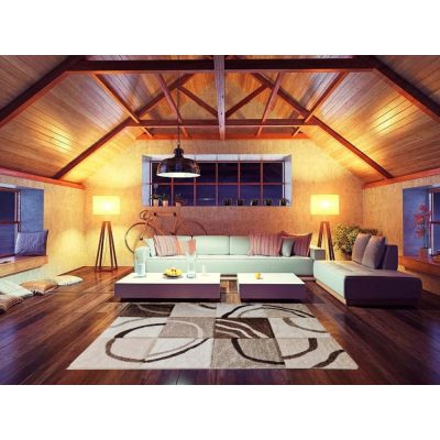 Hargitta modern bézs szőnyeg 200 x 300 cm