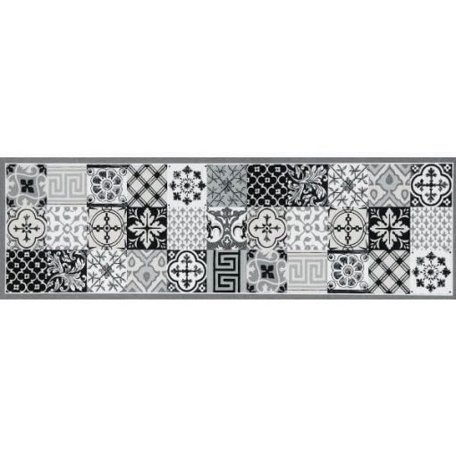 Hendri Konyhai Szőnyeg Patchwork szürke 60 x 150 cm