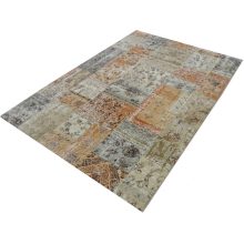 Hobber patchwork szőnyeg arany bézs 80 x 150 cm