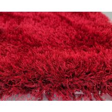 Hoxie modern piros shaggy szőnyeg 50 x 80 cm