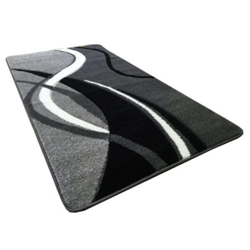 Issue modern szőnyeg 160 x 220 cm szürke fekete