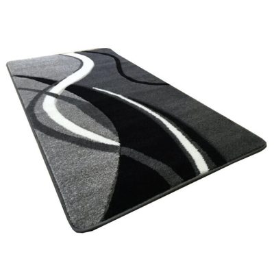 Issue modern szőnyeg 200 x 280 cm szürke fekete