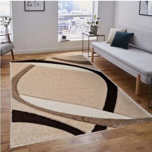 Itala modern bézs szőnyeg 250 x 350 cm nagyméretű