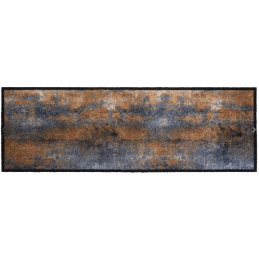 Izland konyhai szőnyeg bézs barna kék 50 x 150 cm