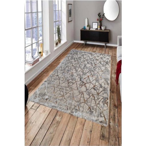 Jagelló modern szőnyeg 70 x 100 cm bézs szürke