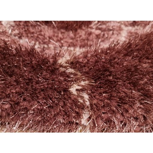 Január nagy shaggy szőnyeg 250 x 350 cm barna terra