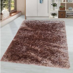 Kambodzsa barna shaggy szőnyeg puha vastag 80 x 150 cm