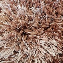 Kambodzsa barna shaggy szőnyeg puha vastag 80 x 150 cm