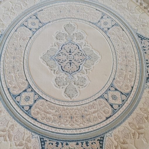 Katerina kerek szőnyeg elegáns klasszikus bézs