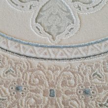 Katerina kerek szőnyeg elegáns klasszikus bézs
