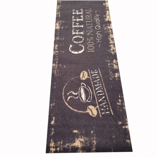 Kávé Csúszásgátlós Konyhai Szőnyeg 50 x 150 cm Prémium