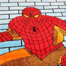 Spiderman Pókemberes Gyerekszőnyeg Kék 125 x 200 cm