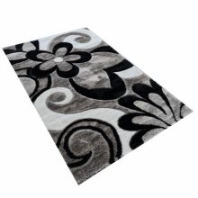 Kelvin prémium shaggy szőnyeg 150 x 230 cm szürke