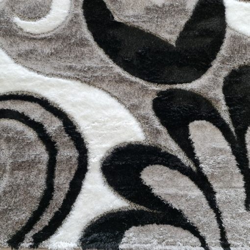 Klétus virágmintás shaggy szőnyeg 125 x 200 cm prémium