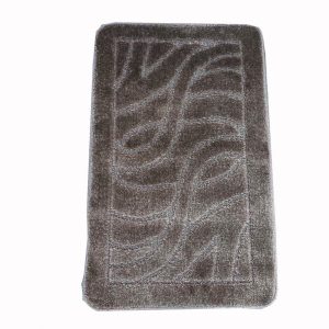 Koppány 3 részes Fürdőszoba Szőnyeg Szett Barna Színben 50 x 80 cm