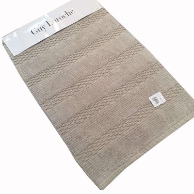   Kventin Egyedi Guy Laroche Fürdőszoba Szőnyeg Bézs 55 x 95 cm