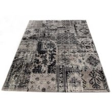 Lahner szürke patchwork szőnyeg 80 x 150 cm