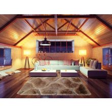 Levin puha shaggy szőnyeg 70 x 100 cm barna