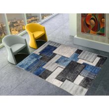 Lizabett kék szőnyeg modern 70 x 100 cm