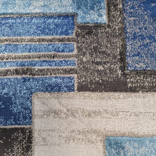 Lizabett kék szőnyeg modern 70 x 100 cm