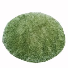 Localita kerek shaggy szőnyeg 120 cm zöld