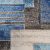 Lolina modern kék futószőnyeg 80 x 300 cm
