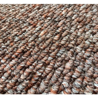 Louna Modern Buklé Padlószőnyeg Terra 4 m széles