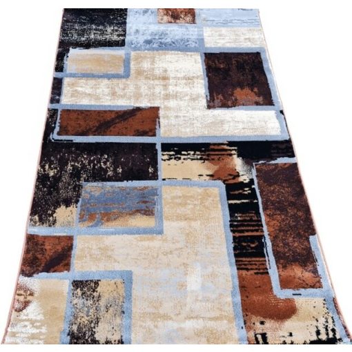 Lumbarda Modern Futószőnyeg Barna Bézs 80 x 300 cm