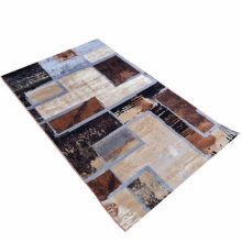 Makarska Modern Szőnyeg 150 x 230 cm Barna Szürke Bézs