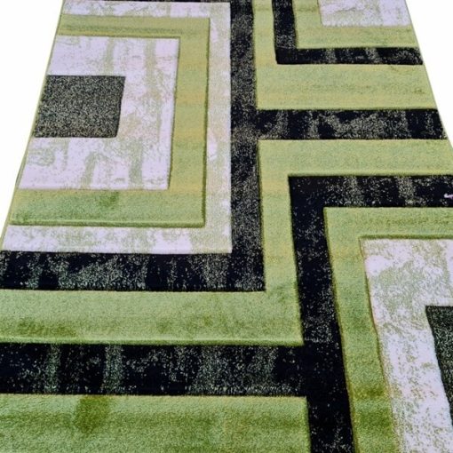 Makranc Modern Zöld Szőnyeg 150 x 230 cm