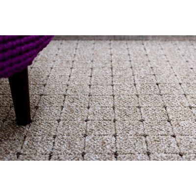   Mandala Modern Elegáns Bézs Padlószőnyeg Mintás 4 m széles