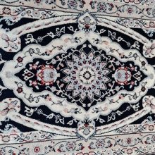 Medina elegáns klasszikus futószőnyeg kék bézs