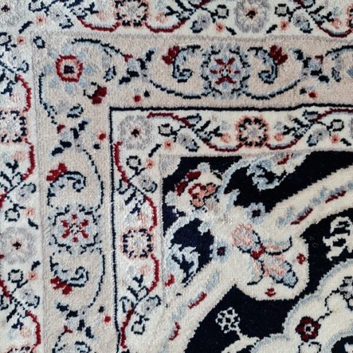 Medina elegáns klasszikus futószőnyeg kék bézs