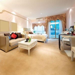 Melina Padlószőnyeg Bézs 4 m széles